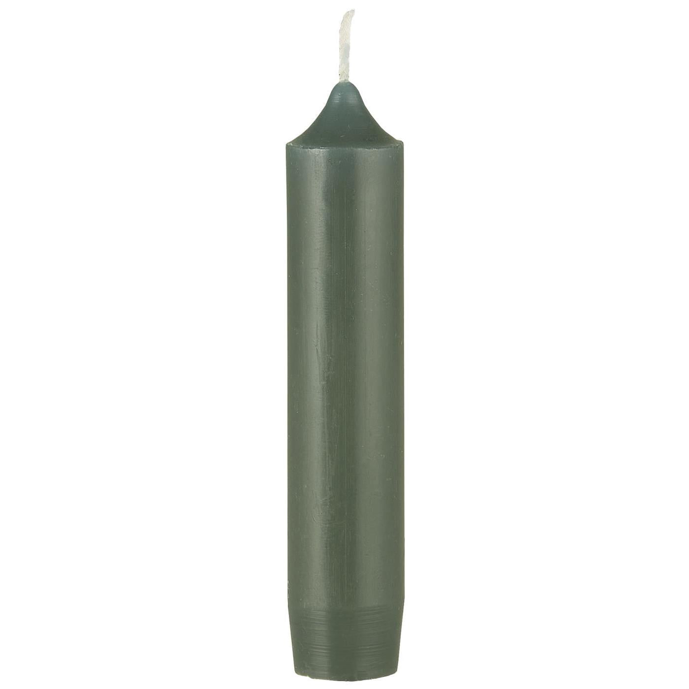 Lyhyt kruunukynttilä 11cm, moss green, Ib Laursen
