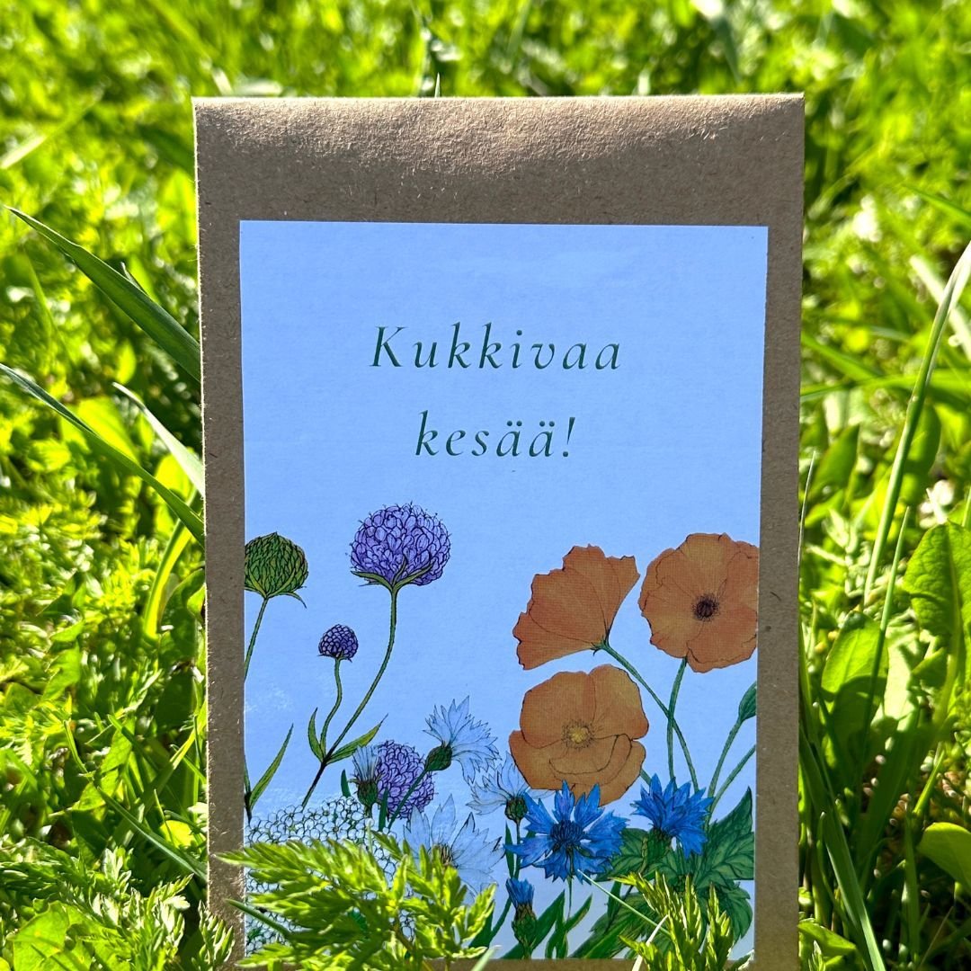 Kukkasiemenpussi "Kukkivaa kesää!"