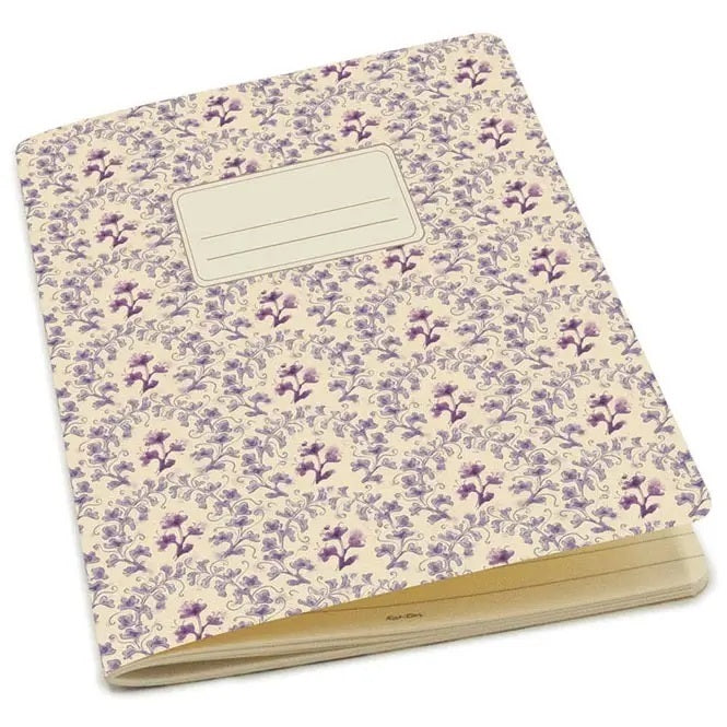 Muistivihko A5, Violetit kukat